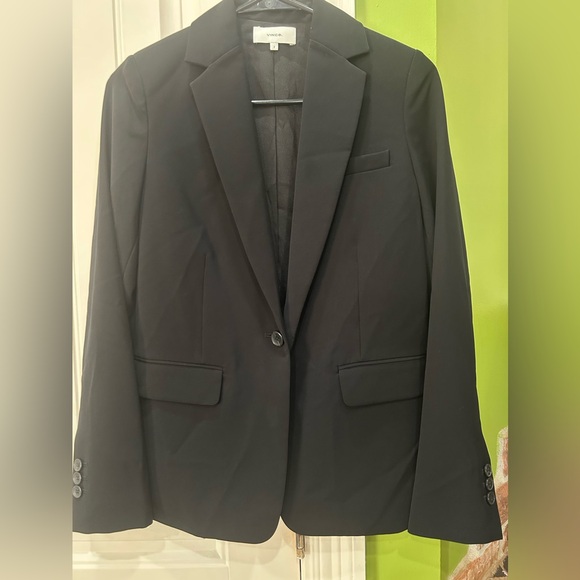 Vince black blazer size 2 New with tags - Picture 3 of 8
